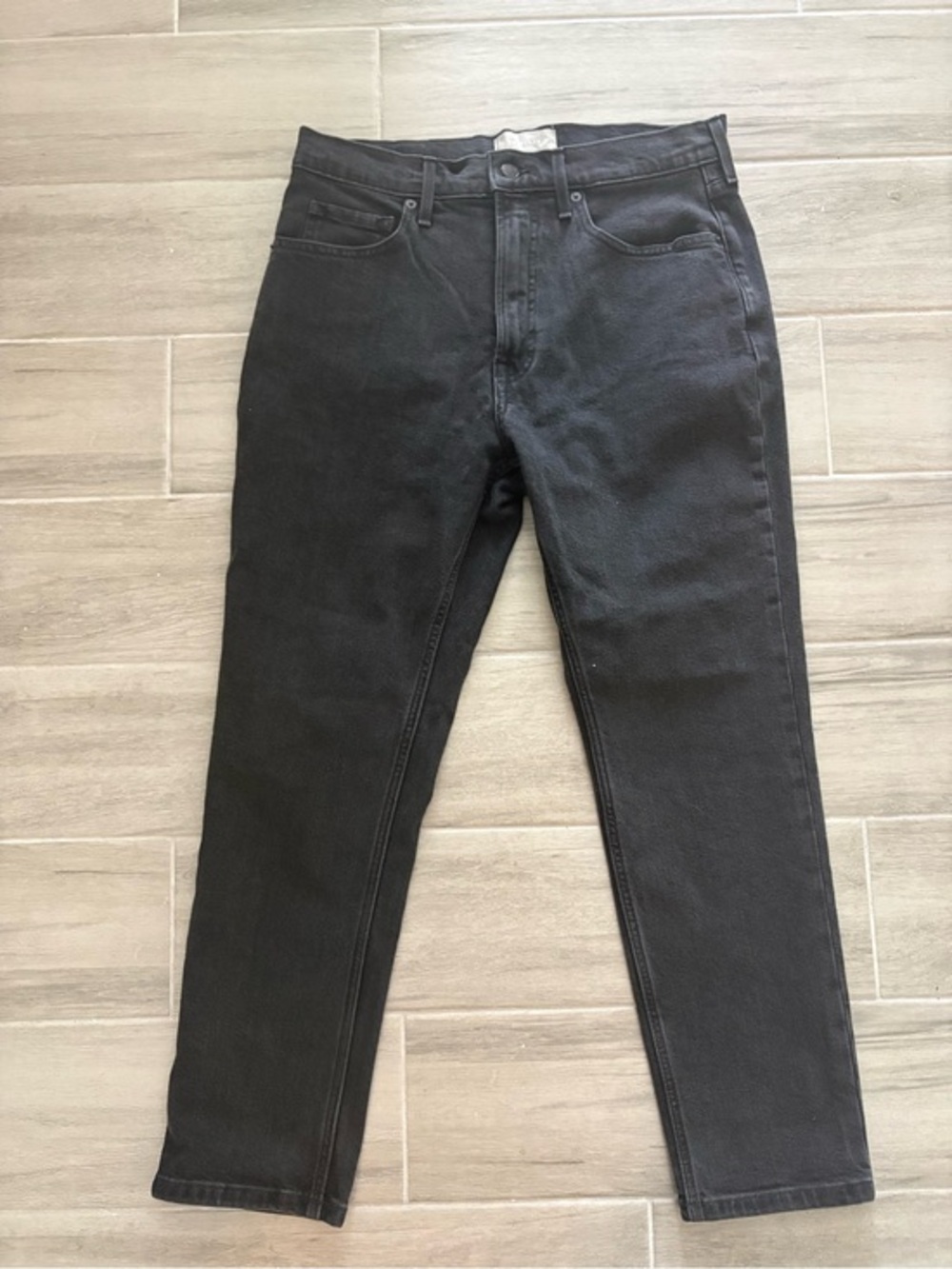 Everlane Straight Black Jeans - The Original Cheeky
